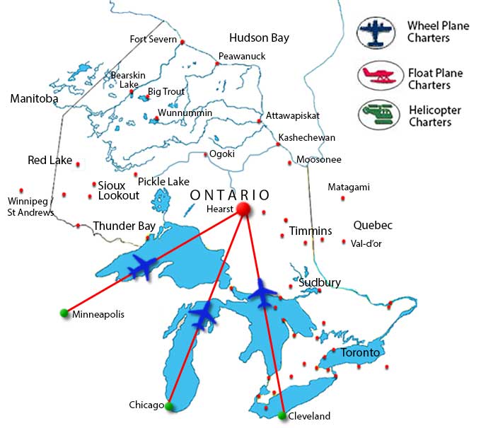 Webequie Helicopter Charter Flights